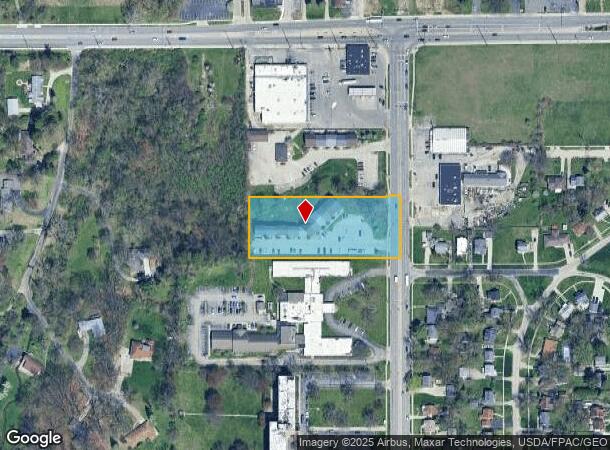 1119 N Byrne Rd, Toledo, OH Parcel Map