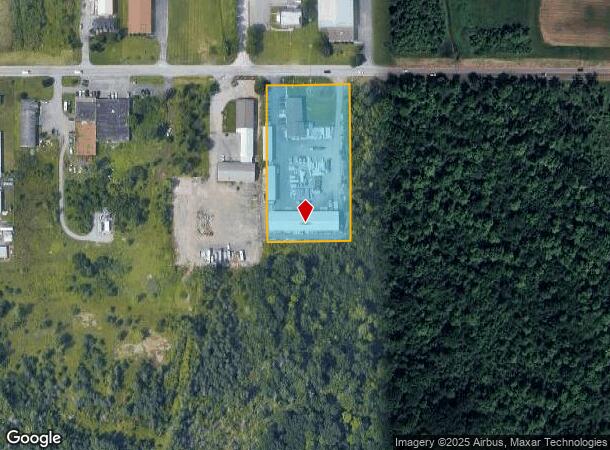  8645 Roll Rd, Clarence Center, NY Parcel Map