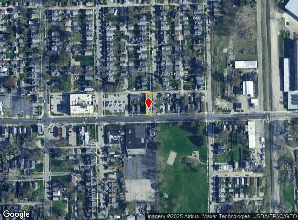  1527 Starr Ave, Toledo, OH Parcel Map