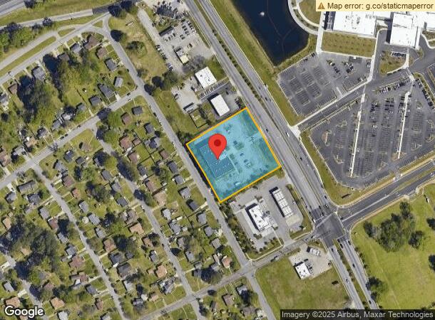  3615 Victory Blvd, Portsmouth, VA Parcel Map