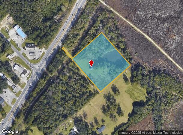  5757 Ogeechee Rd, Savannah, GA Parcel Map