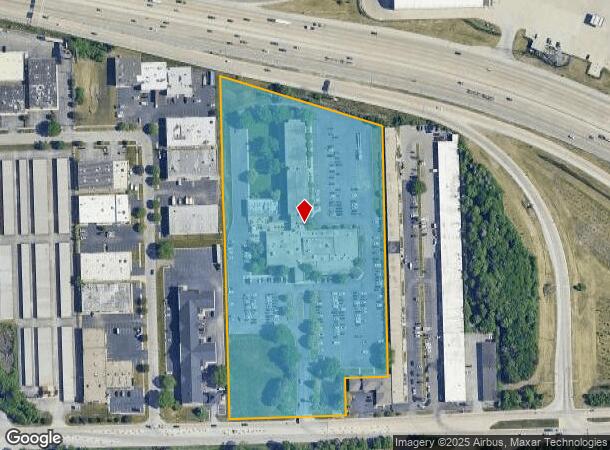  5000 W 127Th St, Alsip, IL Parcel Map