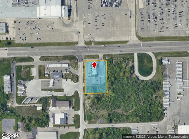  2141 W Bristol Rd, Flint, MI Parcel Map