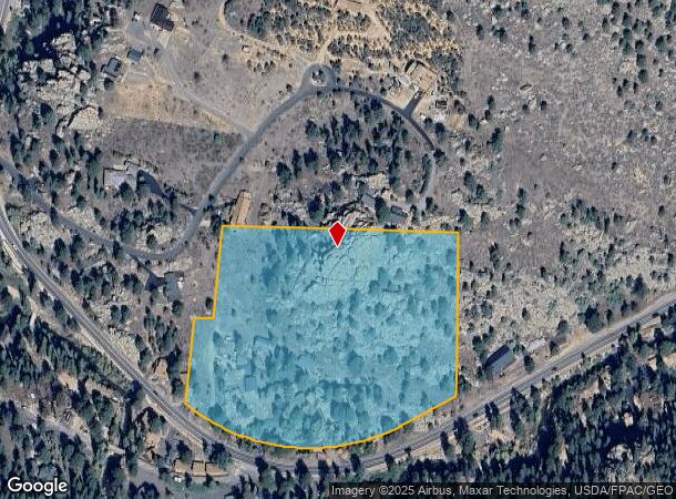  1675 Fall River Rd, Estes Park, CO Parcel Map