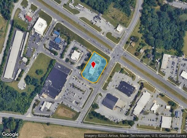  1501 Garrett Dr, Frederick, MD Parcel Map