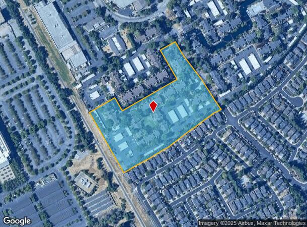  309 Springfield Dr, San Ramon, CA Parcel Map