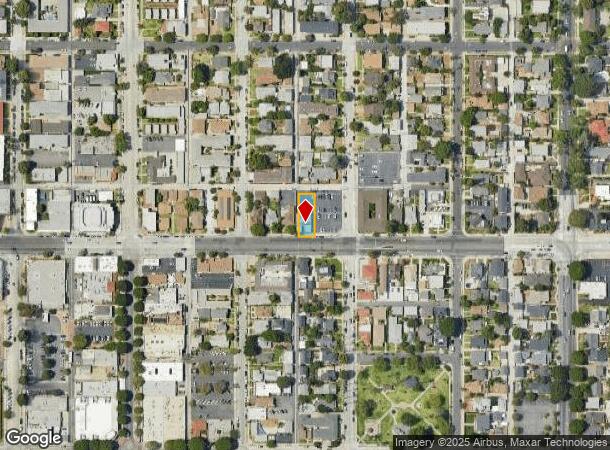  13117 Hadley St, Whittier, CA Parcel Map