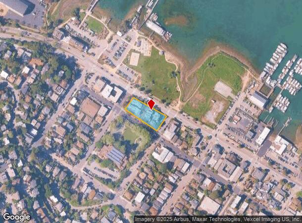 1505 Bridgeway, Sausalito, CA Parcel Map