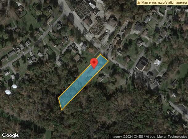  3153 Brodhead Rd, Aliquippa, PA Parcel Map