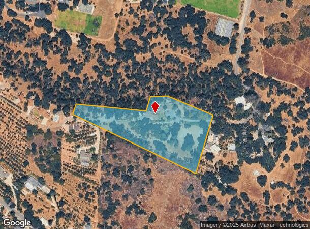 160 Besant Rd, Ojai, CA Parcel Map