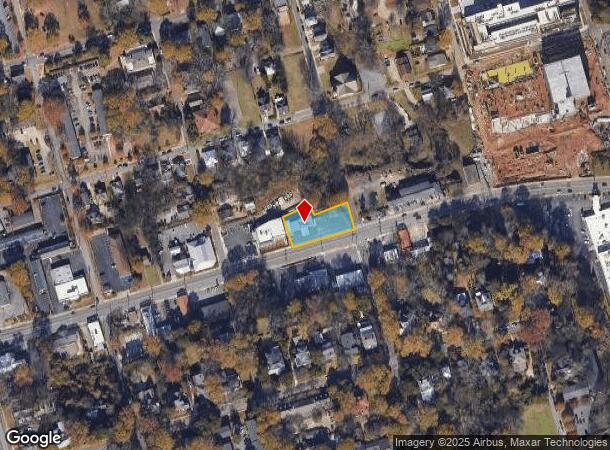  750 W Broad St, Athens, GA Parcel Map