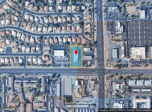  424 W Guadalupe Rd, Mesa, AZ Parcel Map