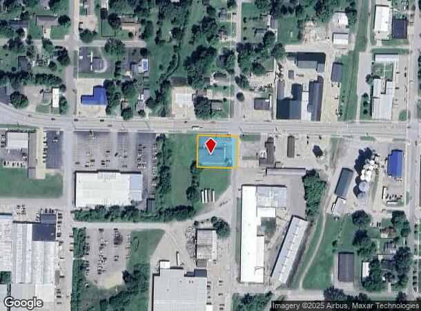  901 W Broad St, Chesaning, MI Parcel Map