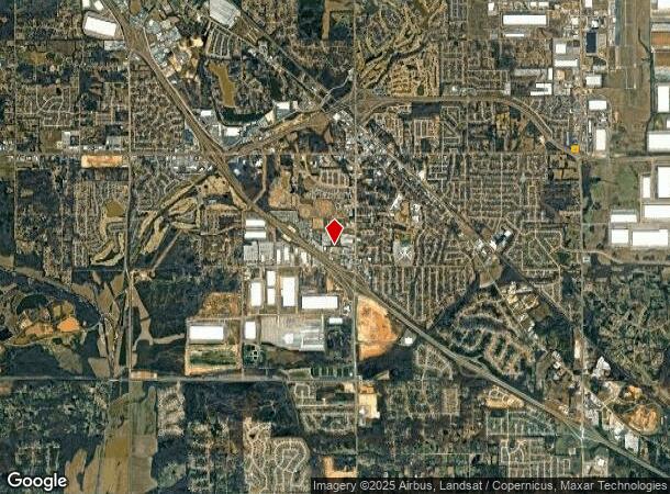  7015 Goodman Rd, Olive Branch, MS Parcel Map