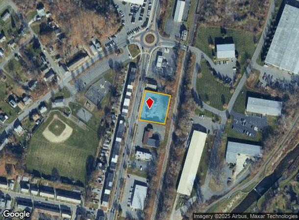  215 Columbia St, Adams, MA Parcel Map