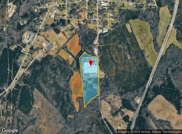 613 S Main St, Jefferson, SC Parcel Map