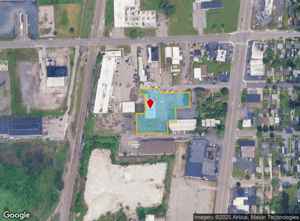  262 Pullman Ave, Buffalo, NY Parcel Map