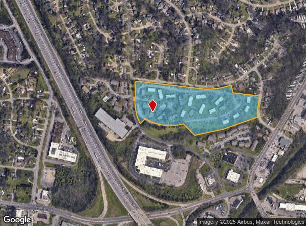  300 Bakertown Rd, Antioch, TN Parcel Map