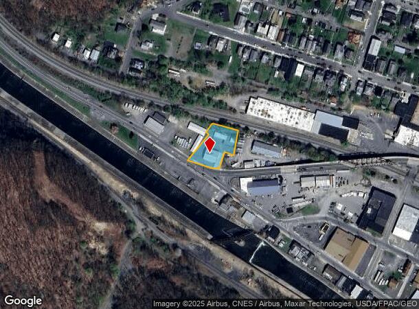 827 N Mechanic St, Cumberland, MD Parcel Map