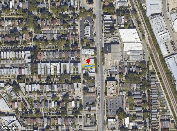  4242 N Cicero Ave, Chicago, IL Parcel Map