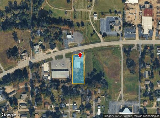  407 W Dewitt Henry Dr, Beebe, AR Parcel Map