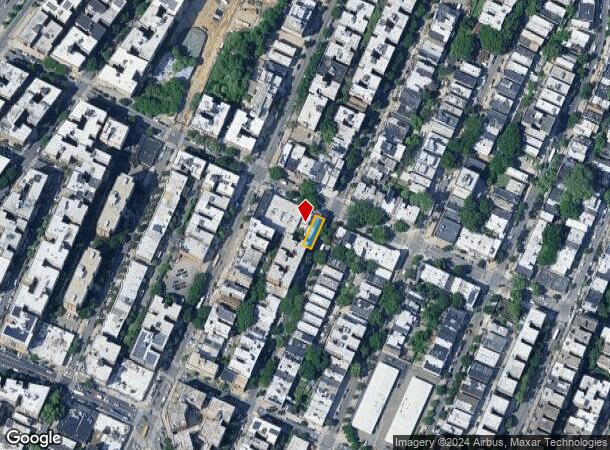  288 E 169Th St, Bronx, NY Parcel Map