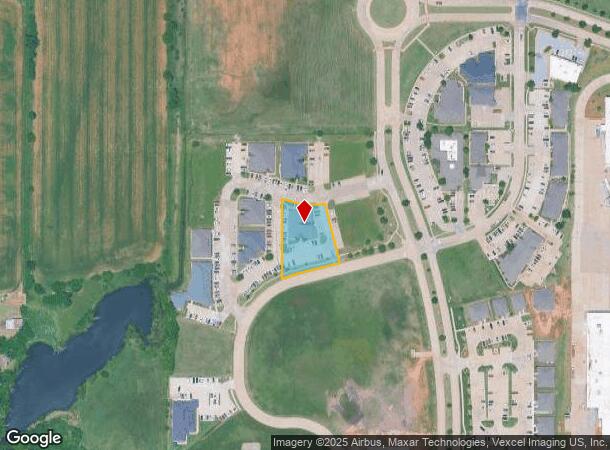  1805 Commons Cir, Yukon, OK Parcel Map