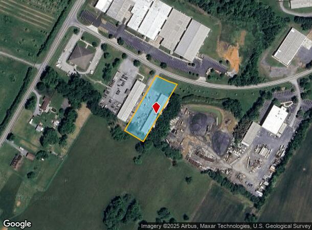 128 Industrial Blvd, Kearneysville, WV Parcel Map