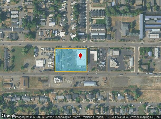  664 Baseline St, Cornelius, OR Parcel Map