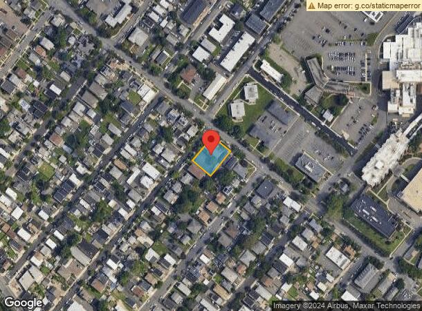  80 Florence Ave, Belleville, NJ Parcel Map