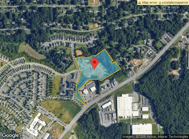  1725 Eagle Creek Dr, Winston Salem, NC Parcel Map