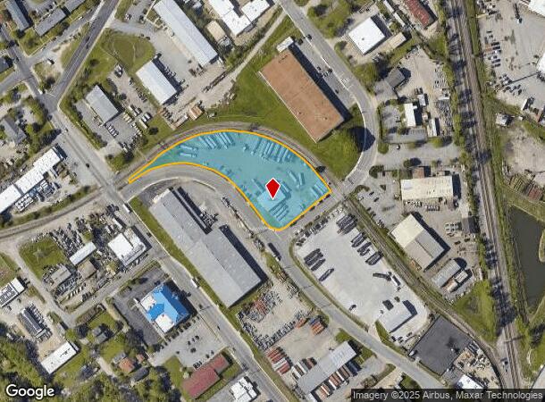  801 Seaboard Ave, Chesapeake, VA Parcel Map
