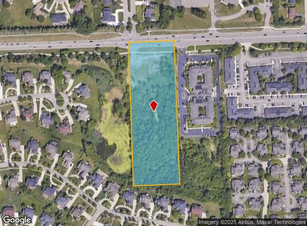 5899 W Maple Rd, West Bloomfield, MI Parcel Map