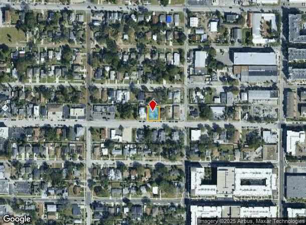  1907 W Cass St, Tampa, FL Parcel Map