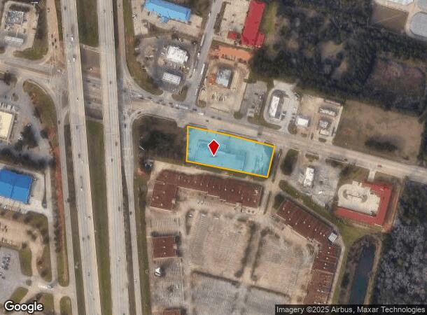  1115 League Line Rd, Conroe, TX Parcel Map