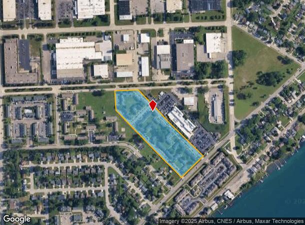 3145 Electric Ave, Port Huron, MI Parcel Map