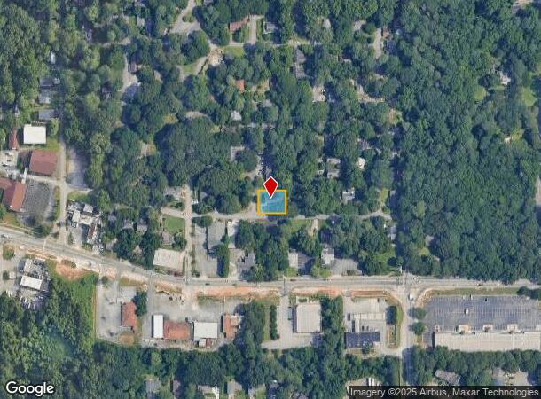 4612 Poplar Rd, Pine Lake, GA Parcel Map
