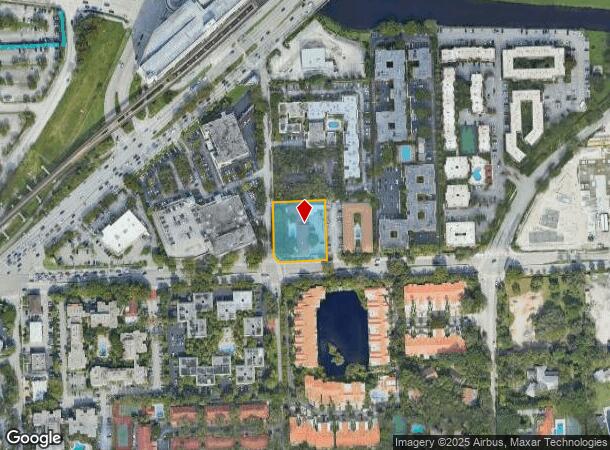  6805 N Kendall Dr, Pinecrest, FL Parcel Map