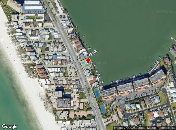  17801 Gulf Blvd, Redington Shores, FL Parcel Map