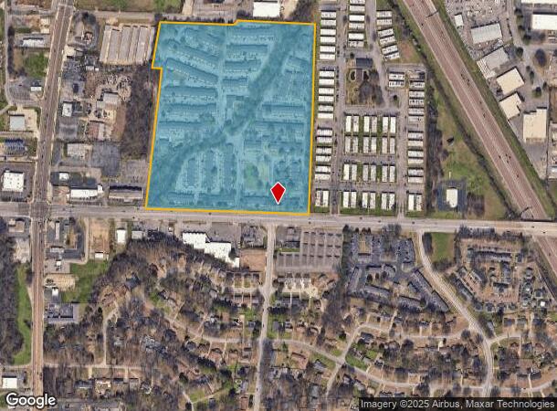 1340 Winchester Rd, Memphis, TN Parcel Map