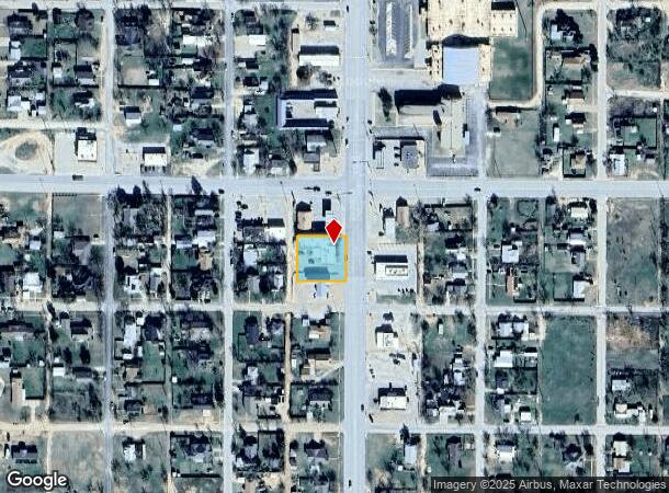 1704 Commercial Ave, Anson, TX Parcel Map