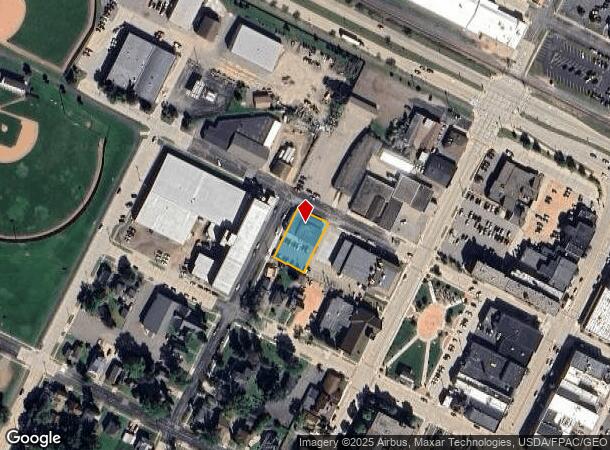 214 W 2Nd St, Marshfield, WI Parcel Map