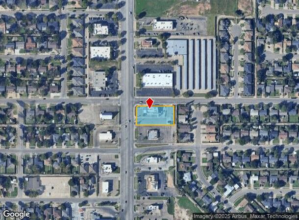  7801 University Ave, Lubbock, TX Parcel Map
