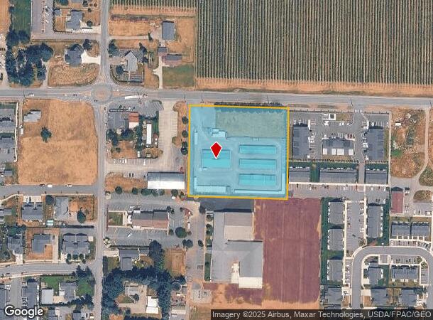 1515 E Badger Rd, Lynden, WA Parcel Map