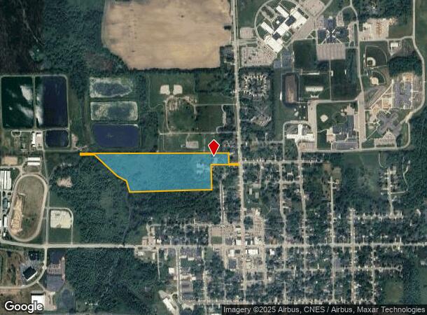 360 N Ann St, Fowlerville, MI Parcel Map