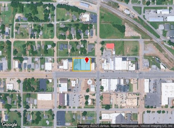 517 W Main St, Yukon, OK Parcel Map