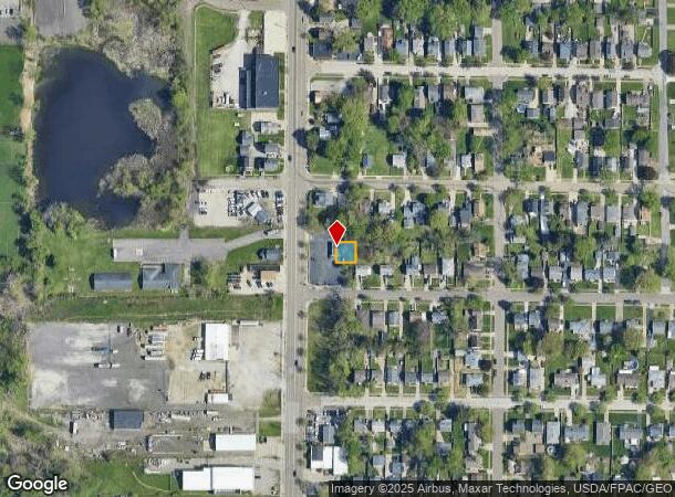  1895 S Main St, Akron, OH Parcel Map