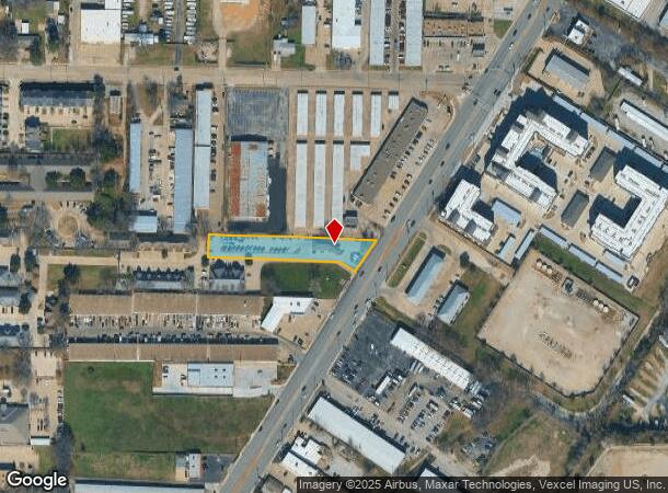 2904 S Cooper St, Arlington, TX Parcel Map
