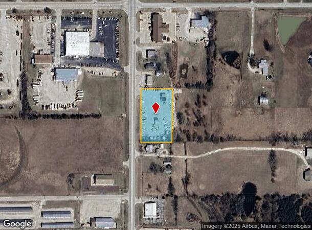 3618 S Santa Fe Ave, Chanute, KS Parcel Map