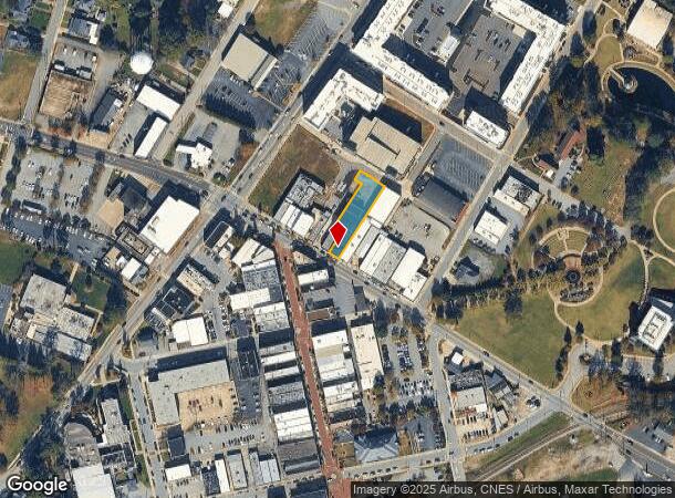  127 E Poinsett St, Greer, SC Parcel Map